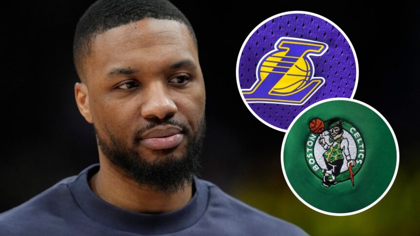 The Boston Celtics and La Lakers have expressed interest in signing Damian Lillard. "The question is..."