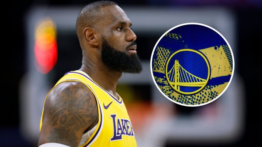 The Golden State Warriors "thinked" after LeBron James chose the final year of his contract with the La Lakers