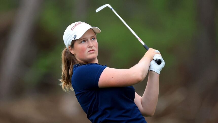 Top Amateur Lotty Wood joins the pro ranks in women's golf