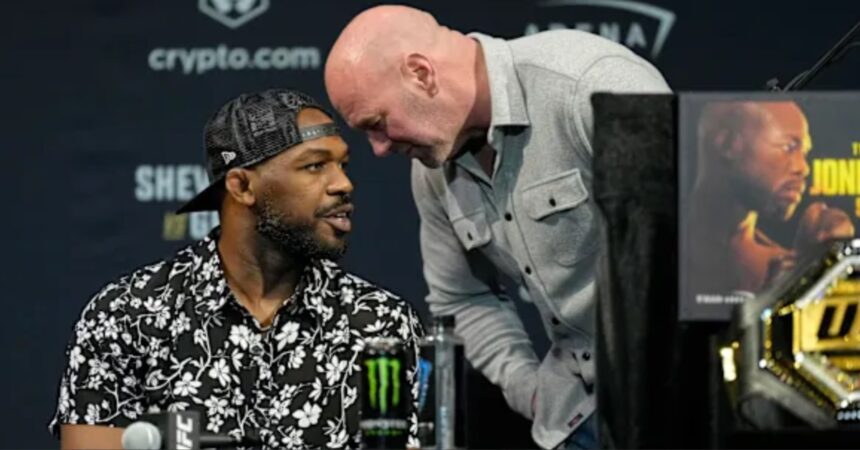 UFC Boss Dana White Explains Why Jon Jones is Not Suitable For the White House Event