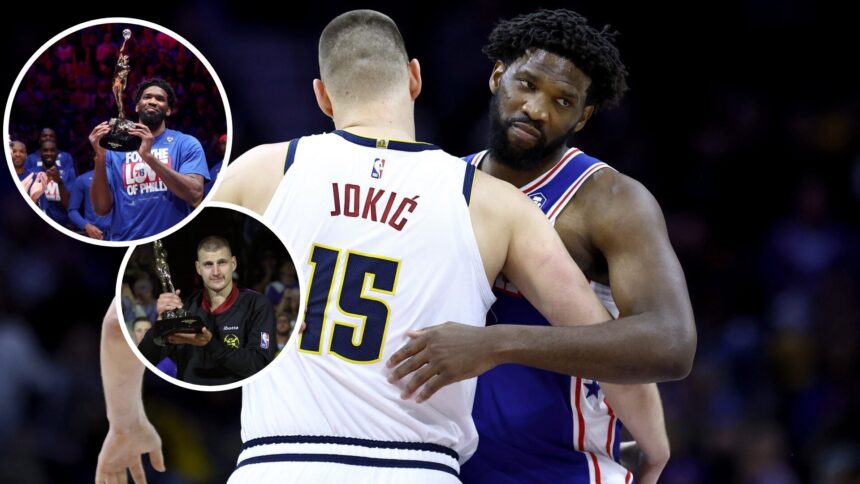 Udonis Haslem chooses the best centre between Joel Embiid and Nikola Jokic.