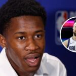 VJ Edgecombe said Klay Thompson gave him important advice ahead of the NBA draft, "The Main Thing...".