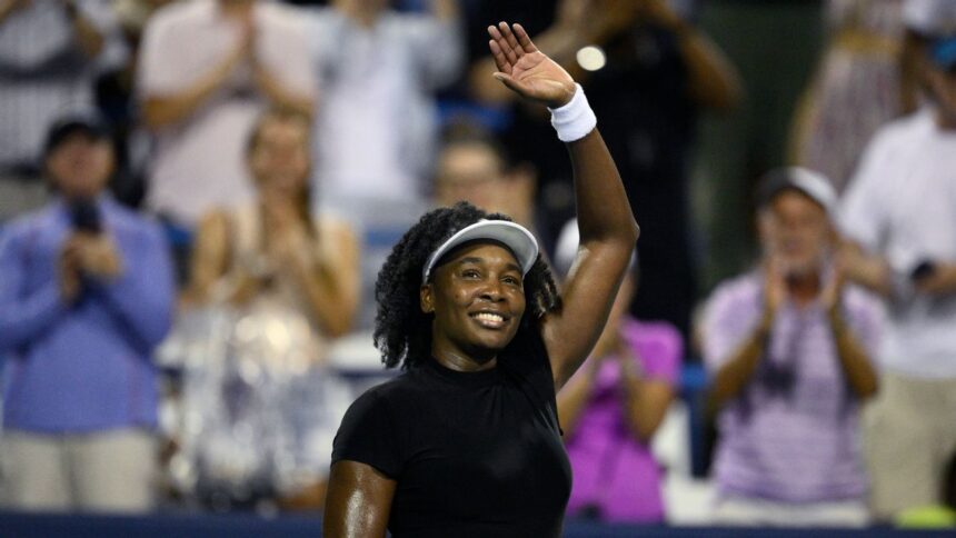 Venus Williams' first winning streak since Magdalena Fretci ended in 199