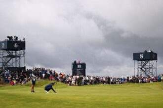 Views and sounds of the second round of the Open Championship