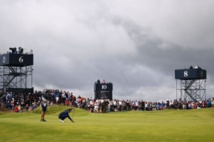 Views and sounds of the second round of the Open Championship