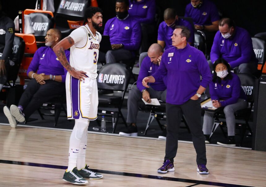 What Anthony Davis said about new Dallas Mavericks assistant Frank Vogel: "Never too much..."