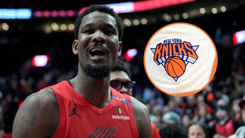 What the New York Knicks felt about DeAndre Eton after reaching out to the Blazers over a potential signature