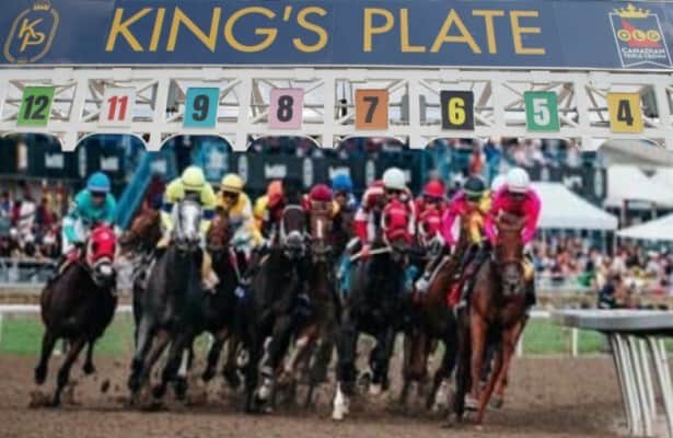 Woodbine releases King's Plate betting menu