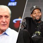Zach Lowe says that Pat Riley and the Miami Heat had a "look in the mirror" moment during Kevin Durant's trade talk, which was unsuccessful