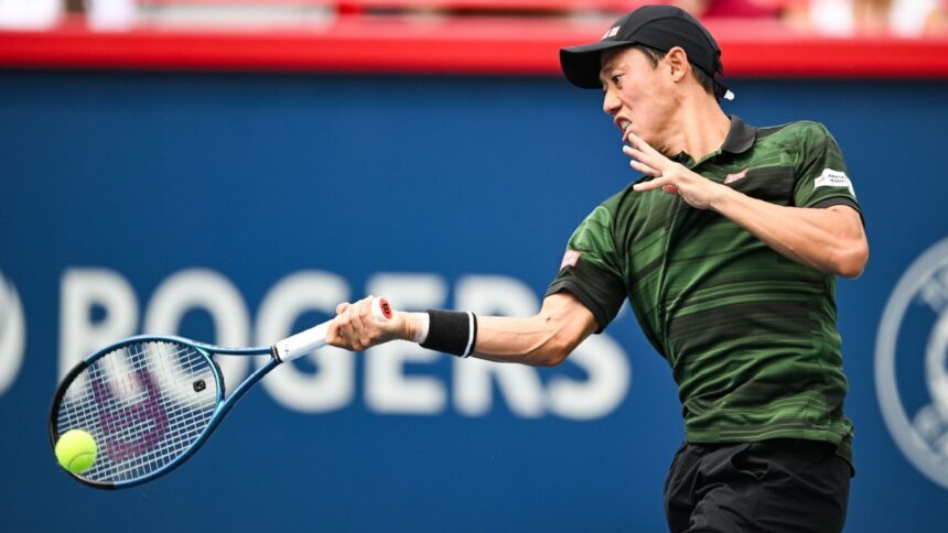 nishikori misses us due to a back injury