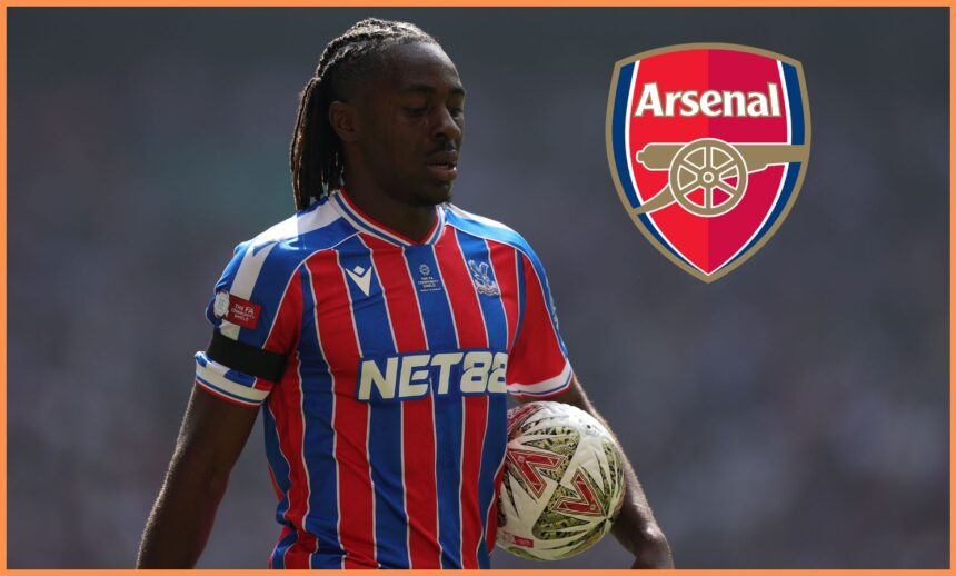 Eberechi Eze Arsenal logo