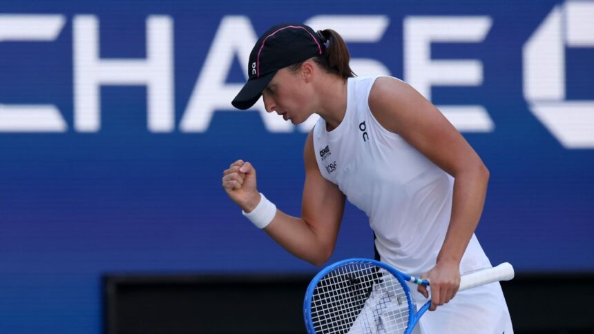 Iga Swiatek is back to its dominant form with the US open