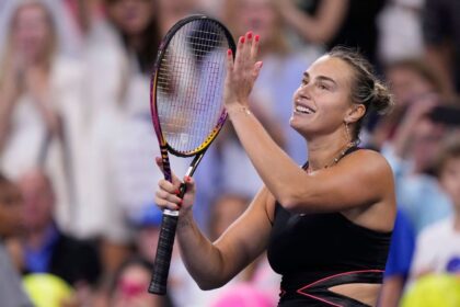 Fans will propose in the stands during Sabalenka's match at Sabalenka's Open