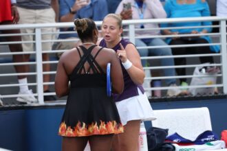 Jelena Ostapenko apologizes for the words used by Taylor Townsend