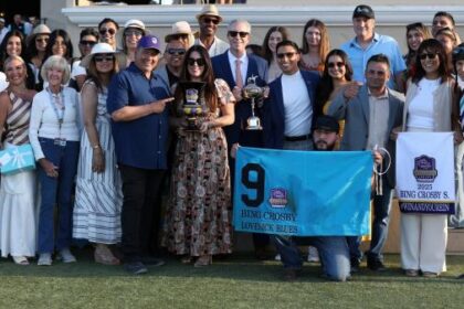 A "surreal" victory in the love-chic blues drives Balosio into the spotlight of the Breeders' Cup