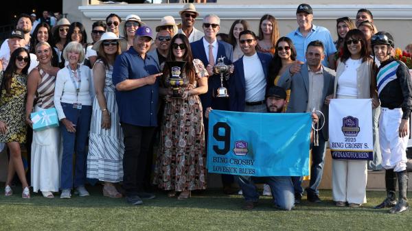 A "surreal" victory in the love-chic blues drives Balosio into the spotlight of the Breeders' Cup