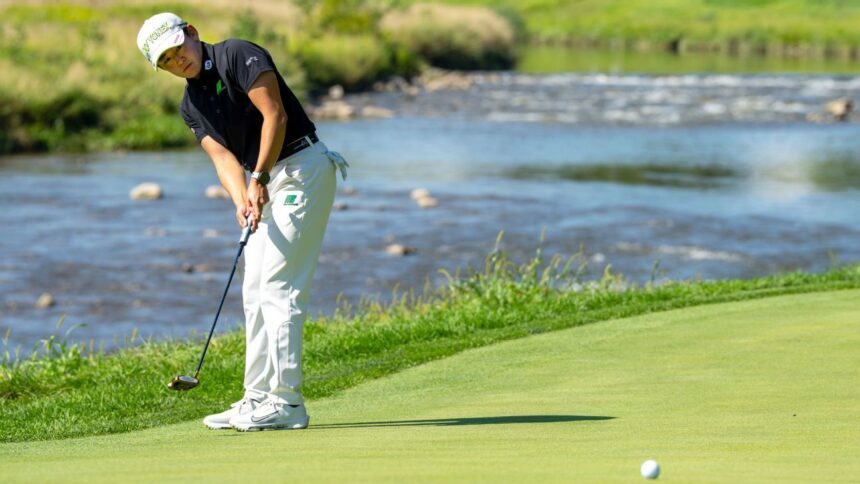 Akie Iwai has led the CPKC women's opening three times in search of another victory