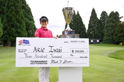 Akie Iwai wins the Portland Classic and joins the sisters as Rookie LPGA Tour Champion