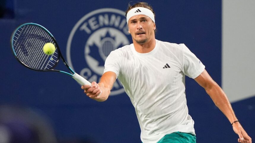 Alexander Zverev moves forward in Toronto once his opponent retires