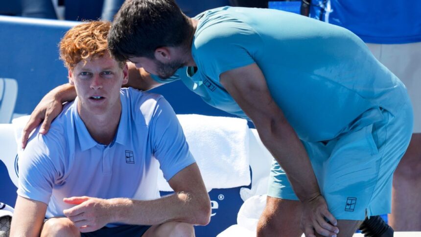 Alkaraz wins the Cincinnati open title after the sick sinner retires