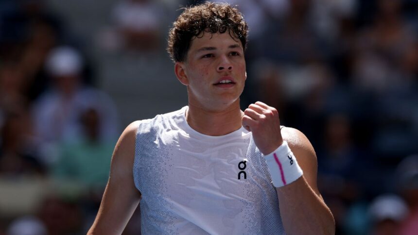 American Ben Shelton Cruise Round 1 2025 US Open Win