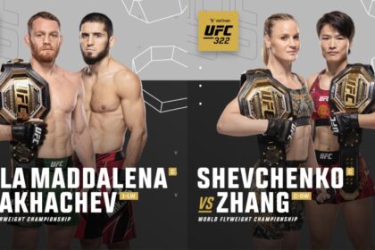 Breaking - 'JDM' vs. Islam Makhachev, Valentina Shevchenko vs. Zhang Weili Official For UFC 322