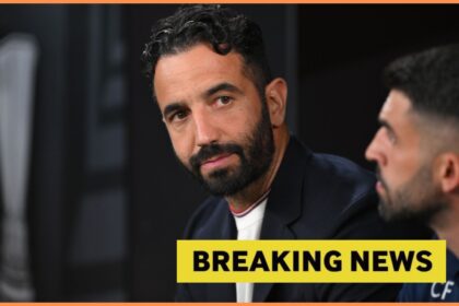 Man United manager Ruben Amorim