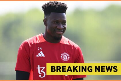 Andre Onana in training