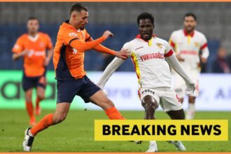 David Datro Fofana in action for Goztepe