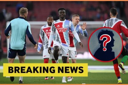 Oleksandr Zinchenko, Bukayo Saka and others warming up for Arsenal