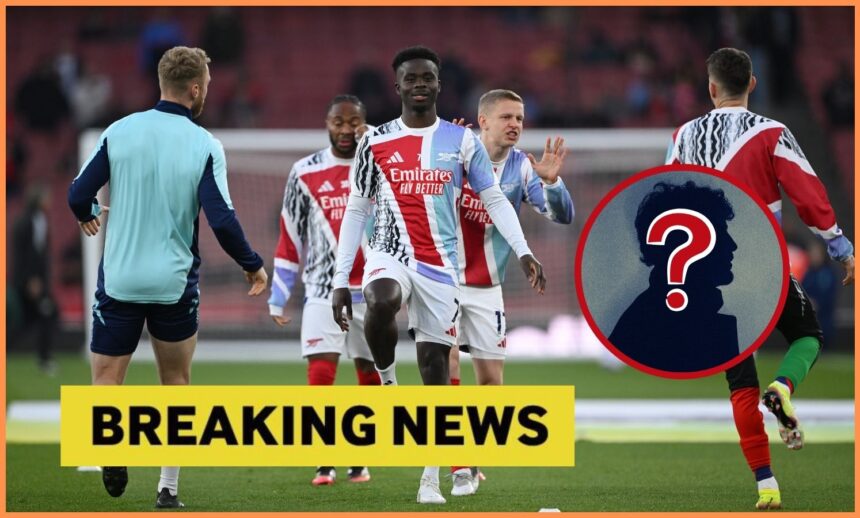 Oleksandr Zinchenko, Bukayo Saka and others warming up for Arsenal