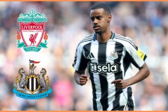 Alexander Isak Liverpool Newcastle United picture