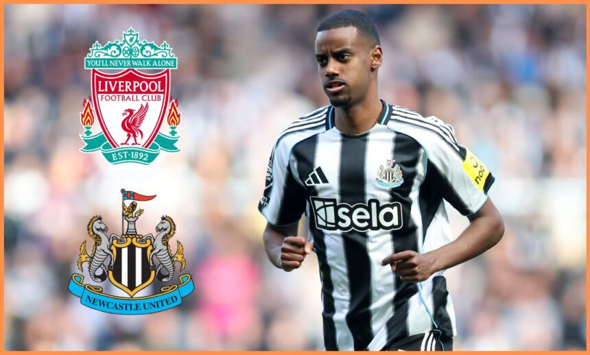 Alexander Isak Liverpool Newcastle United picture