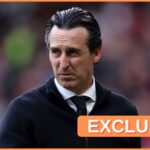 Aston Villa manager Unai Emery