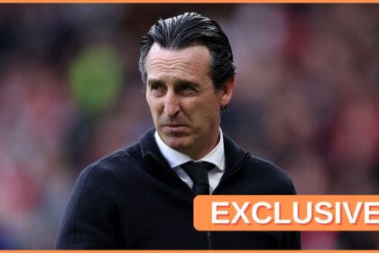 Aston Villa manager Unai Emery