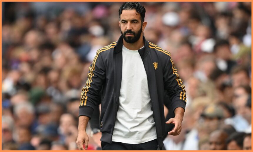Man United manager Ruben Amorim