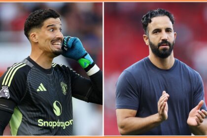 Altay Bayindir and Ruben Amorim