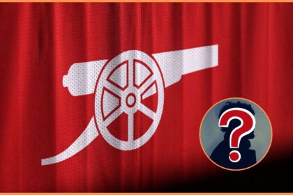 Arsenal FC logo on flag
