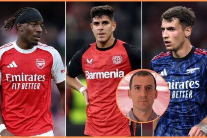 Noni Madueke, Piero Hincapie, and Jakub Kiwior