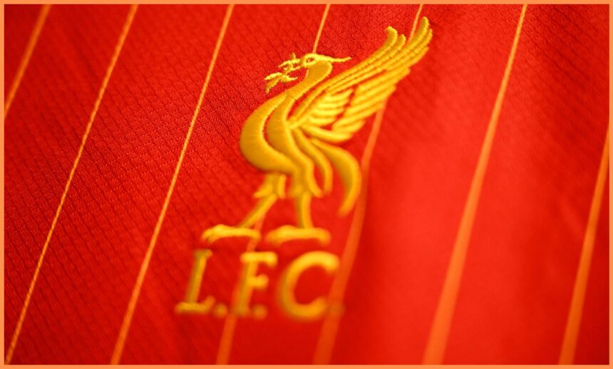 Liverpool FC logo close-up
