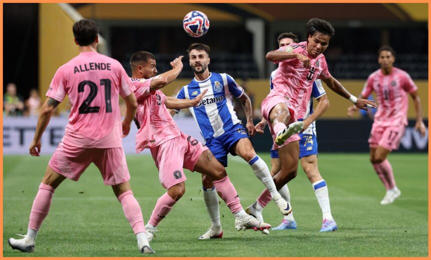 Fabio Vieira in action for Porto at the Club World Cup