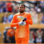 Gianluigi Donnarumma in action for PSG at the Club World Cup