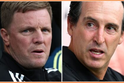 Eddie Howe and Unai Emery