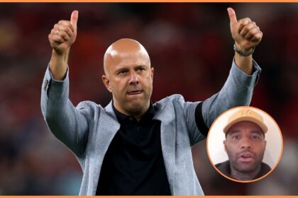 Arne Slot and Jermaine Pennant