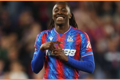 Eberechi Eze in action for Crystal Palace