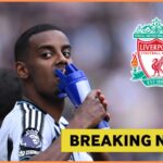 Newcastle United striker Alexander Isak