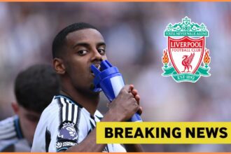 Newcastle United striker Alexander Isak