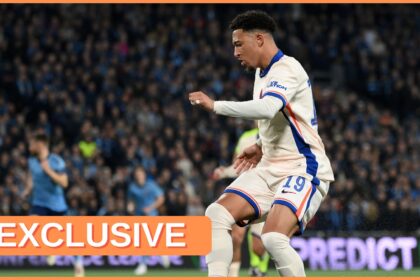 Jadon Sancho in action for Chelsea, plus