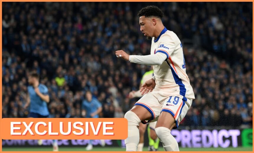 Jadon Sancho in action for Chelsea, plus