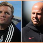 Eddie Howe and Arne Slot
